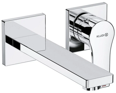 Смеситель для раковины, на 2 отверстия, хром Kludi Zenta SL 482440565