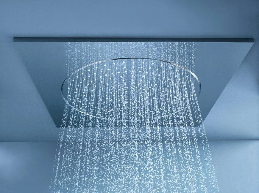 Верхний душ 254, хром Grohe Rainshower F-series 27271000 – магазин сантехники Sanstore Верхний душ 254, хром Grohe Rainshower F-series 27271000