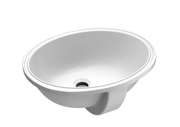 Раковина встраиваемая снизу 46, белая JOMOO 12702-1/01K-I041