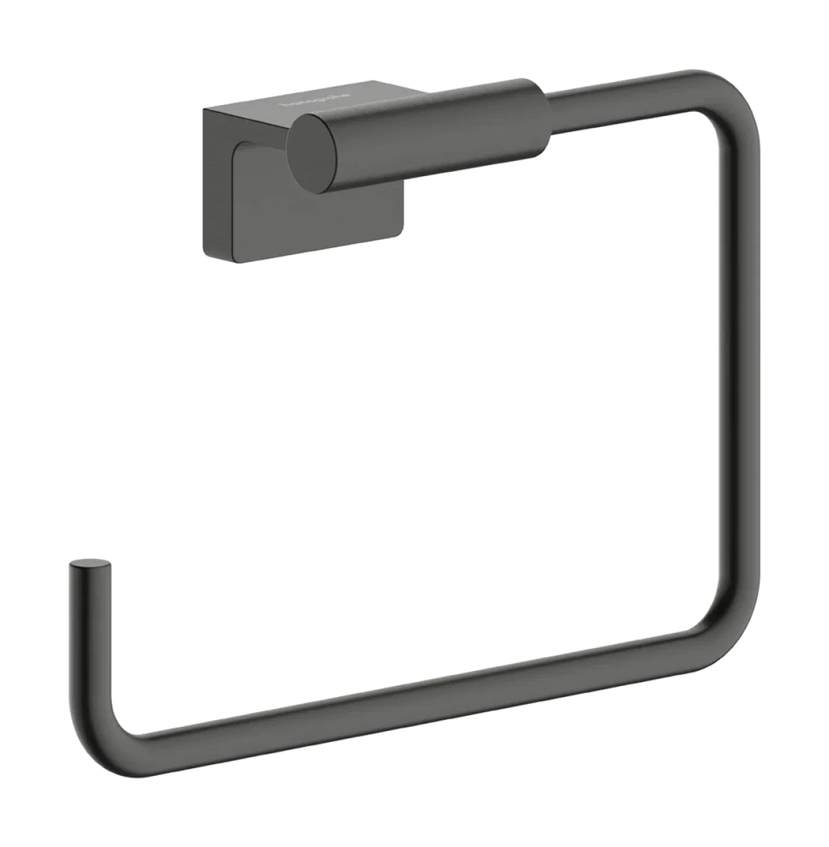 Держатель для полотенца, кольцевой, шлиф. черный хром Hansgrohe AddStoris S 41784340