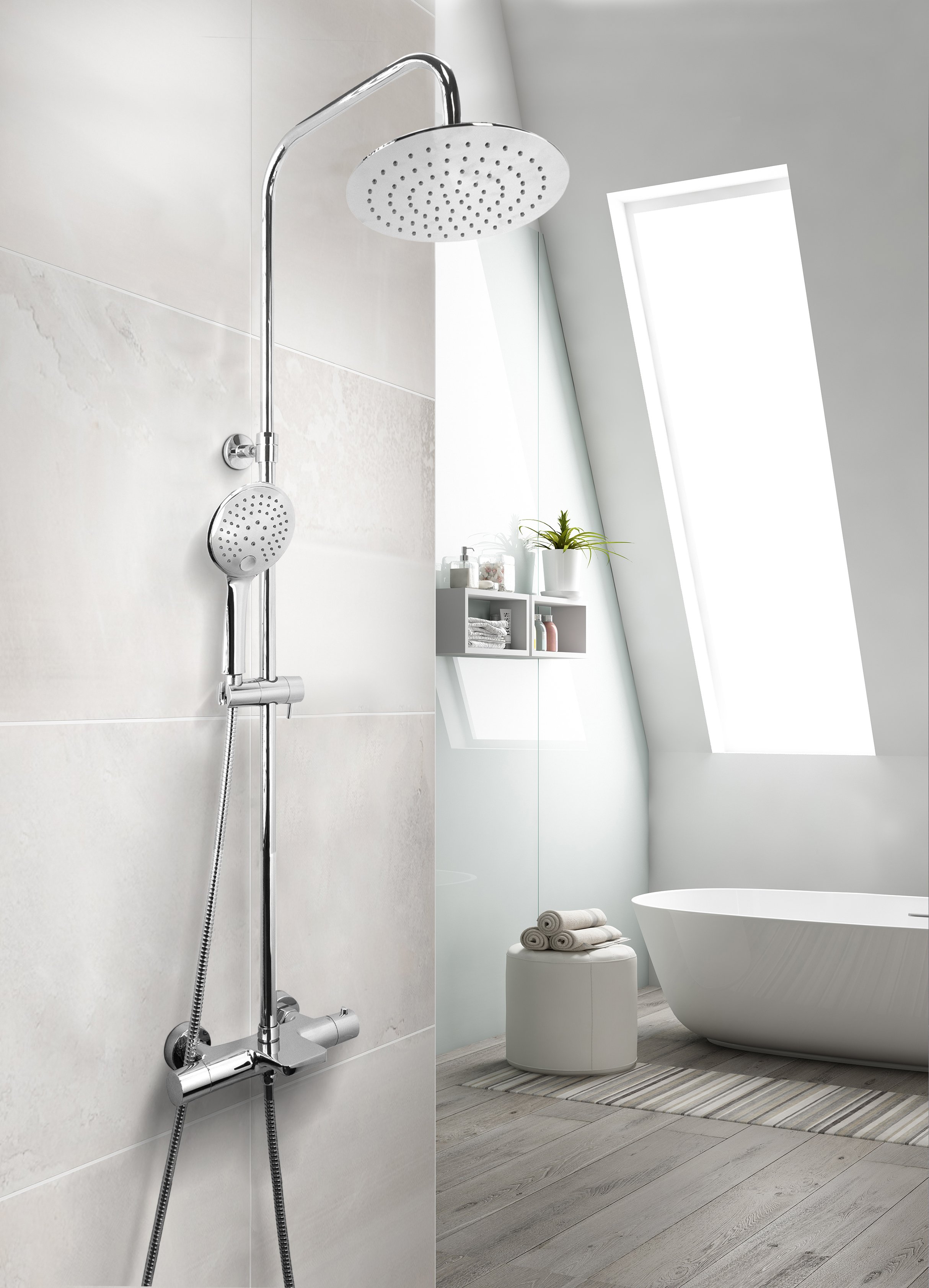 Душевая система c термостатом, арт. STT5054, ESKO