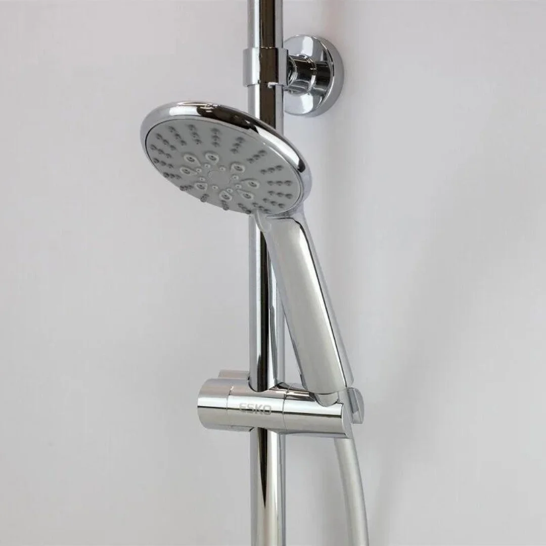 Душевая система с переключателем, без смесителя, хром ESKO ST950