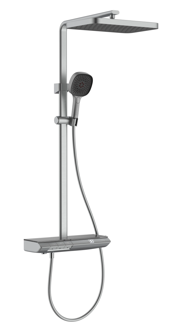 Душевая система с термостатом для душа с изливом, хром JOMOO 36603-724/HBS-I011