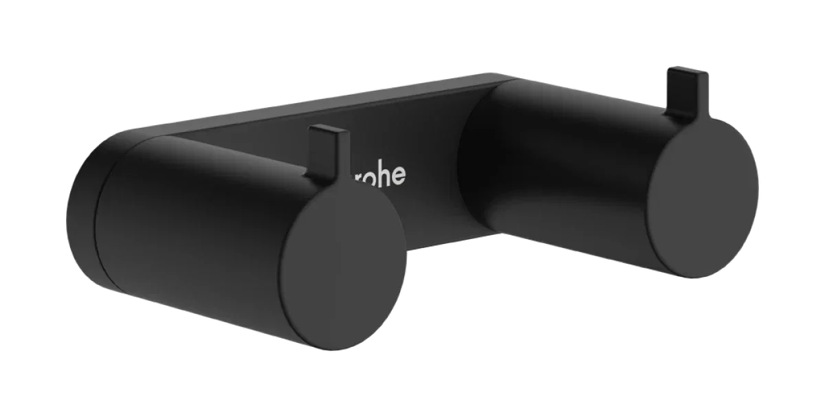 Крючок двойной, черный Hansgrohe AddStoris S 41785670