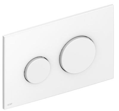 9240600 TECEloop Панель смыва (белый пластик)