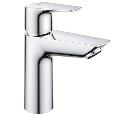 Смеситель для раковины c нажимным донным клапаном, размер M, хром Grohe BauEdge 23901001