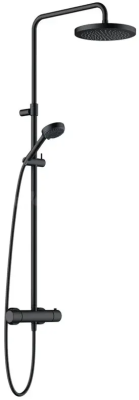 Душевая система с термостатом для душа, черный Kludi Logo 6808239-00