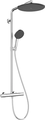 Душевая система с термостатом для душа, хром Hansgrohe Raindance Alive S Puro 300 1jet 24592000 Душевая система с термостатом для душа, хром Hansgrohe Raindance Alive S Puro 300 1jet 24592000