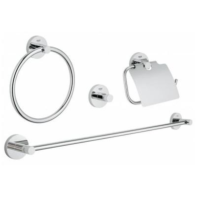 Набор аксессуаров, 4 предмета, хром Grohe Essentials 40776001