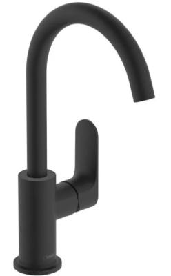 Смеситель для раковины 210, с донным клапаном, черный Hansgrohe Rebris S 72536670