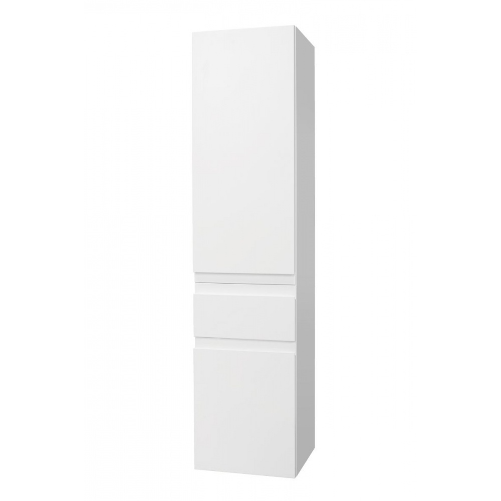 Подвесная колонна, MADELEINE 35х147 см, шарниры слева, цвет блестящий белый EB2069G-J5