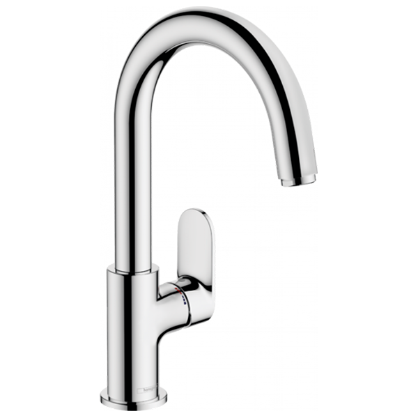 Смеситель для раковины 210, с донным клапаном, хром Hansgrohe Vernis Blend 71554000 | Сантехника в Алматы Смеситель для раковины 210, с донным клапаном, хром Hansgrohe Vernis Blend 71554000