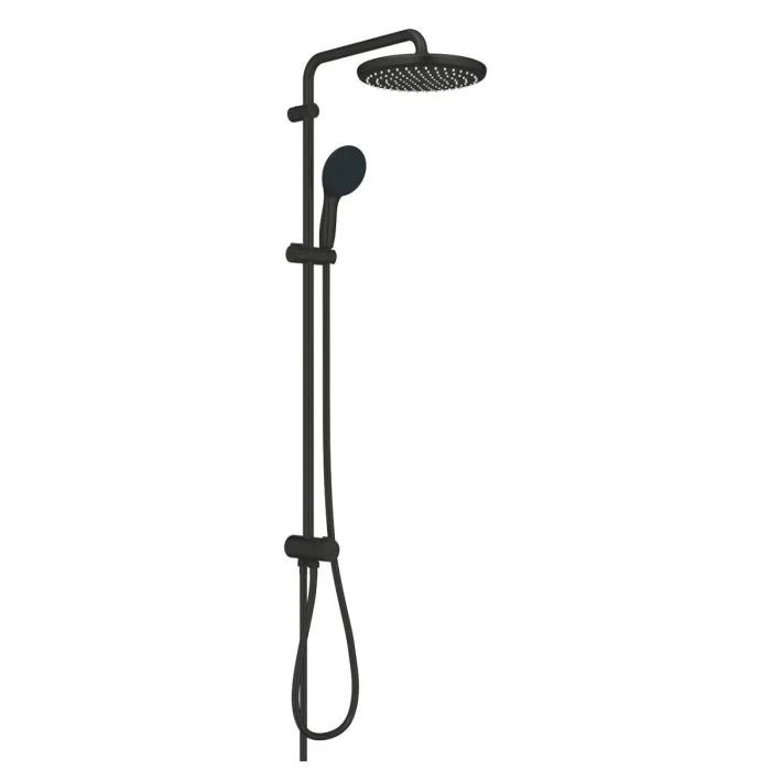 Душевая система с переключателем, без смесителя, черный Grohe Tempesta 250 269792431