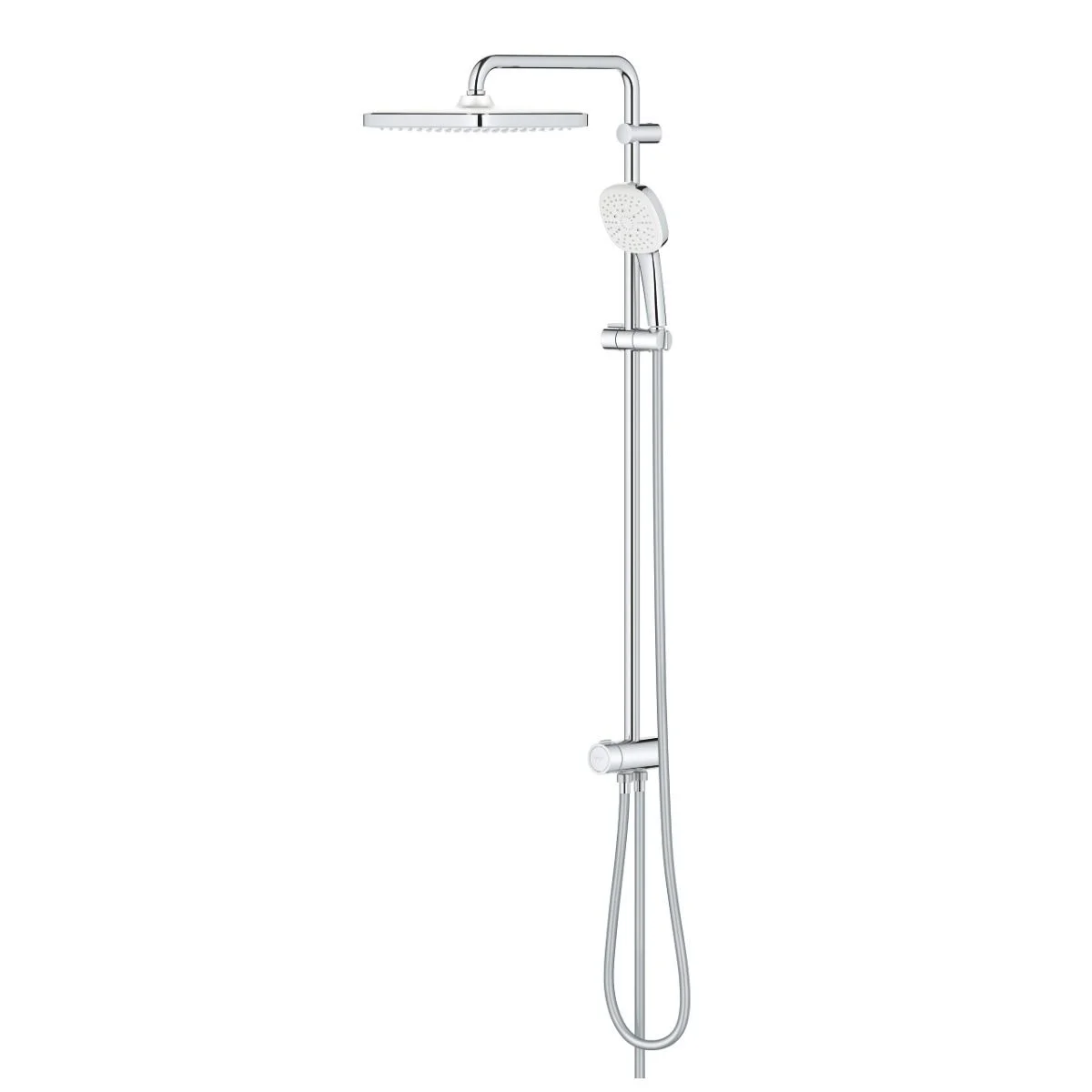 Душевая система с переключателем, без смесителя, хром Grohe Tempesta Cosmopolitan 250 Cube 26694001