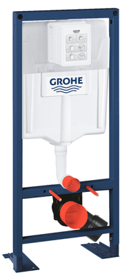 Инсталляция для подвесного унитаза, усиленная Grohe Rapid SL 38584001 Инсталляция для подвесного унитаза, усиленная Grohe Rapid SL 38584001