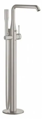 Смеситель для ванны, напольный, суперсталь Grohe Essence 23491DC1 