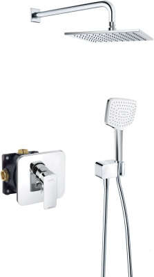 Душевая система, встраиваемая, хром Kludi Pure and Easy 406300575 Душевая система, встраиваемая, хром Kludi Pure and Easy 406300575