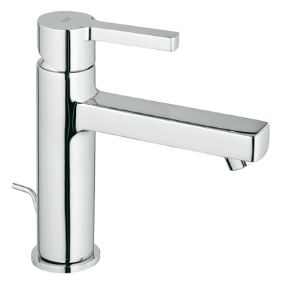 Смеситель для раковины с донным клапаном, размер M, хром Grohe Lineare 23443000