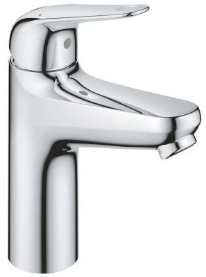 Смеситель для раковины, размер M, хром Grohe Euroeco 24266001