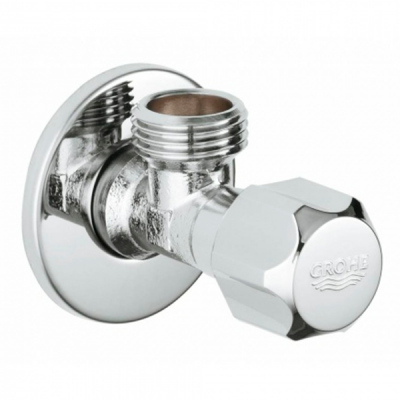 Вентиль угловой 1/2x1/2 для подключения смесителей, хром Grohe 22016000