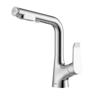 Смеситель для раковины, выдвижной излив, хром JOMOO 32394-649/1B-Z