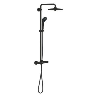 Душевая система с термостатом для душа, черный Grohe Euphoria 260 27615KF2 Душевая система с термостатом для душа, черный Grohe Euphoria 260 27615KF2