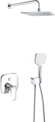 Душевая система со смесителем для душа, встраиваемая, 7в1, хром Kludi Ameo 416400575 Душевая система со смесителем для душа, встраиваемая, 7в1, хром Kludi Ameo 416400575
