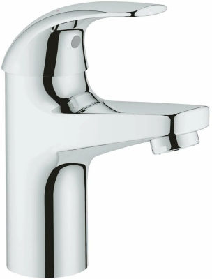 32848000 BauCurve Однорычажный смеситель для раковины, хром