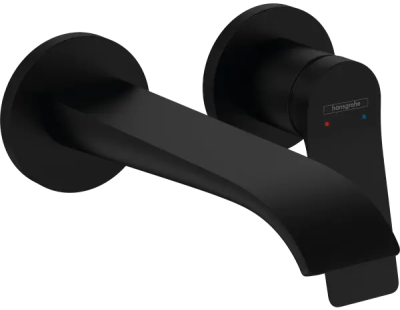 Смеситель для раковины, встраиваемый, черный Hansgrohe Vivenis 75050670 Смеситель для раковины, встраиваемый, черный Hansgrohe Vivenis 75050670