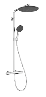 Душевая система с термостатом для душа, хром Hansgrohe Raindance AliveS Puro Showerpipe 300 24594000
