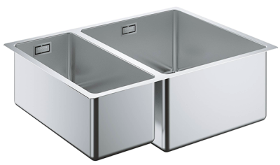 31576SD0 GROHE K700U Мойка для кухни под столешницу, 2 чаши, нержавеющая сталь 31576SD0 GROHE K700U Мойка для кухни под столешницу, 2 чаши, нержавеющая сталь