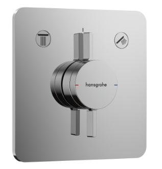 Смеситель для душа, встраиваемый, хром Hansgrohe DuoTurn Q 75414000