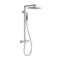 Душевая система с термостатом для душа, хром Jacob Delafon Strayt E98321-CP
