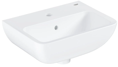 Раковина подвесная 45, с переливом, альпин-белый Grohe BauEdge Ceramic 39806000 Раковина подвесная 45, с переливом, альпин-белый Grohe BauEdge Ceramic 39806000