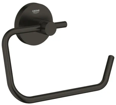 Держатель туалетной бумаги, черный Grohe QuickFix Start 412002430