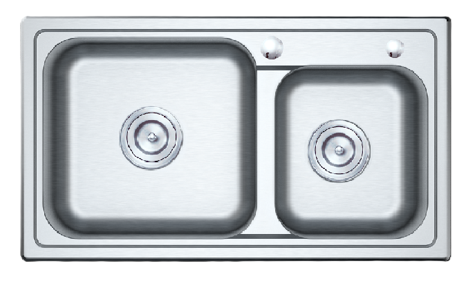 Мойка 400x700, одна чаша, нержавеющая сталь JOMOO 06118-7Z-I011