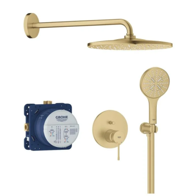 Душевая система встраиваемая, холодный рассвет матовый Grohe Essence 25287GN0 Душевая система встраиваемая, холодный рассвет матовый Grohe Essence 25287GN0