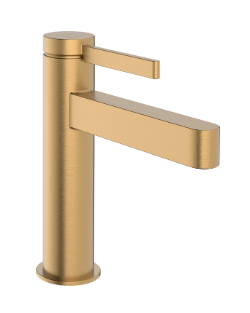 Смеситель для раковины с донным клапаном, бронза Hansgrohe Finoris CoolStart 76024140