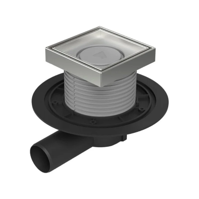 Трап точечный для пола, боковой слив MCH C425XL