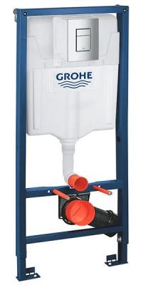 Инсталляция Grohe для подвесного унитаза Rapid SL 38772001 Инсталляция Grohe для подвесного унитаза Rapid SL 38772001