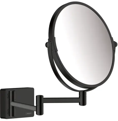Зеркало косметическое, черный Hansgrohe AddStoris 41791670 Зеркало косметическое, черный Hansgrohe AddStoris 41791670
