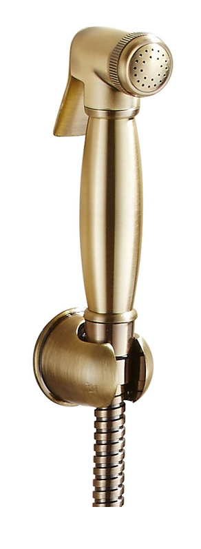 Гигиенический душ с держателем и шлангом 1200, бронза ESKO BH3in1BR