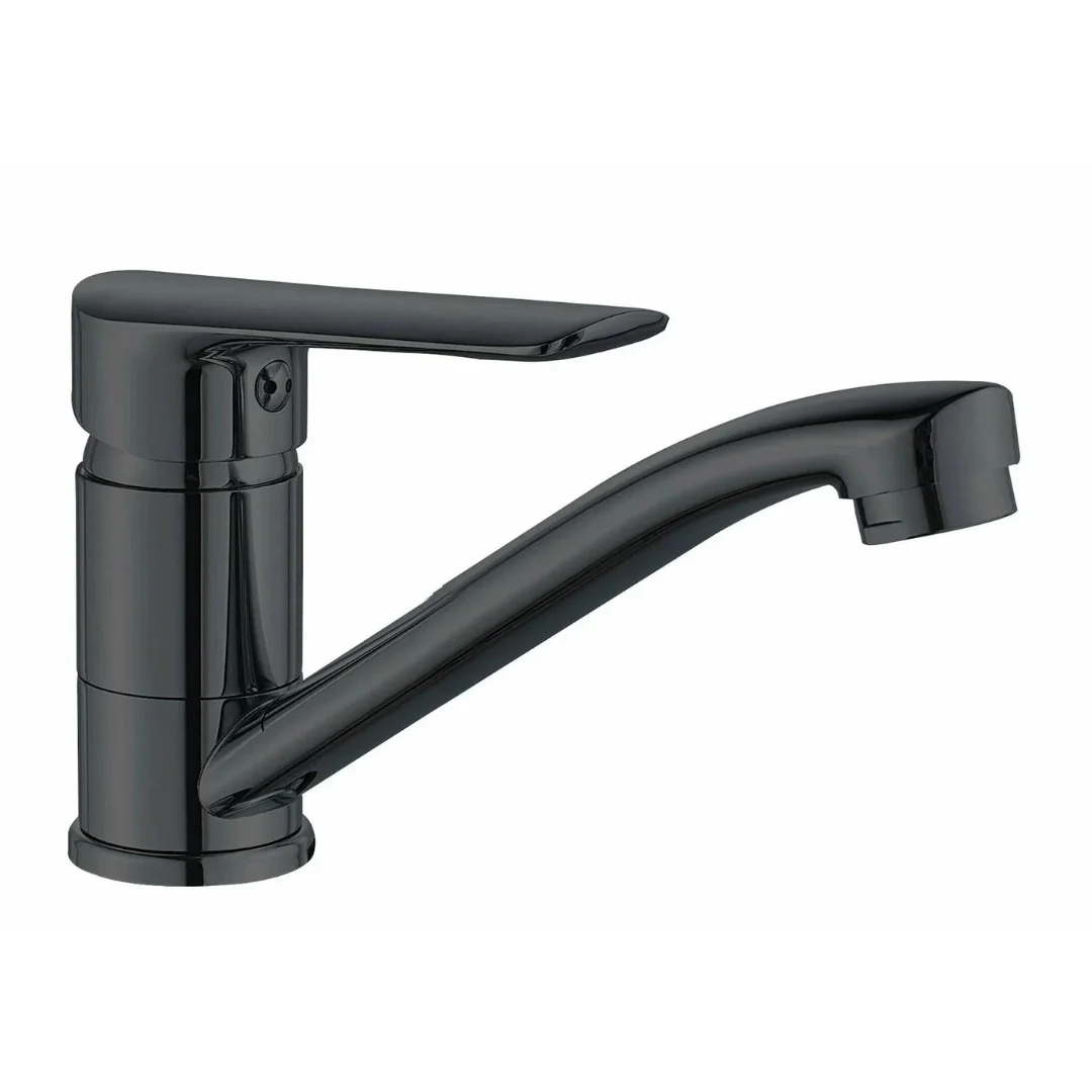 Смеситель для кухни, черный ESKO Lagos Black LG15B | интернет-магазин Sanstore Смеситель для кухни, черный ESKO Lagos Black LG15B