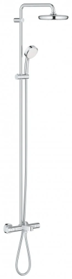 Душевая система GROHE New Tempesta Cosmopolitan 210 с термостатом для ванны 26223001 Душевая система GROHE New Tempesta Cosmopolitan 210 с термостатом для ванны 26223001