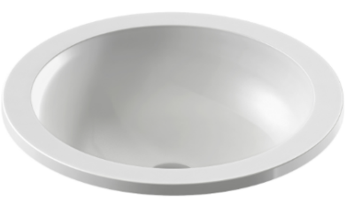 EYL102-00 VOX Раковина 48 см, круглая, белая