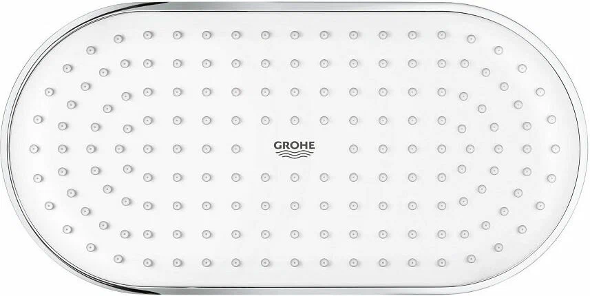 Верхний душ, белый/хром Grohe Rainshower Veris 300 27470LS0 – магазин сантехники Sanstore Верхний душ, белый/хром Grohe Rainshower Veris 300 27470LS0