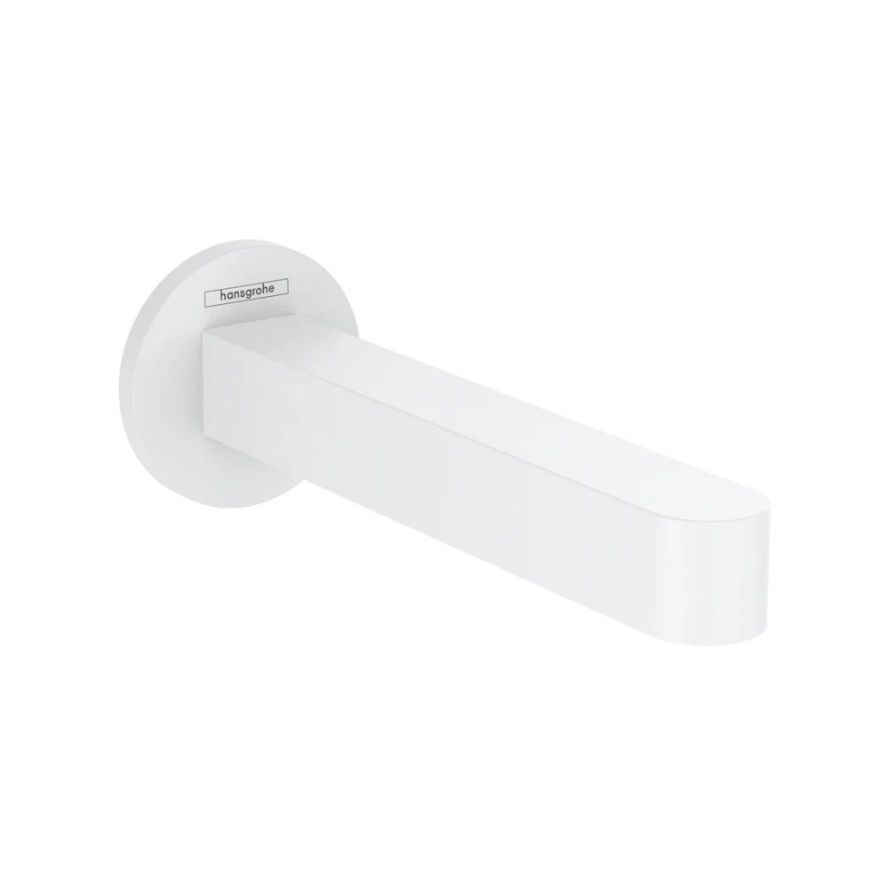 Излив для ванны, белый Hansgrohe Finoris 76410700
