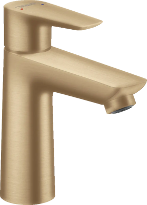 Смеситель для раковины с донным клапаном, бронза Hansgrohe Tallis New E 71710140