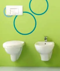 Биде подвесное, белое Patio/Ola Jacob Delafon E4189-00