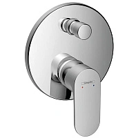 Смеситель для душа, встраиваемый, внешняя часть, хром Hansgrohe Rebris S 72466000